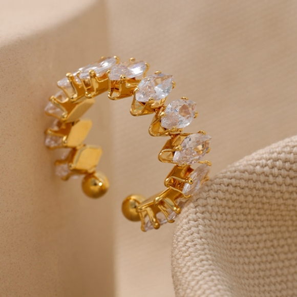 Elegant Adjustable Ring - Picture 2 of 6